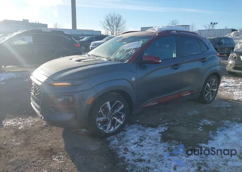 2019 Hyundai Kona Iron Man from USA, damaged, VIN KM8K5CA52KU317078